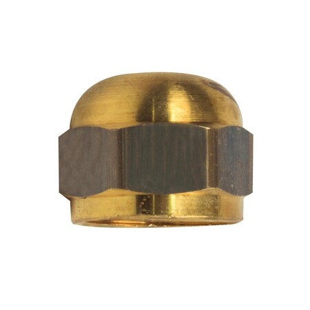 Thrifco Plumbing 40-F 1/2 Inch Brass Flare Cap 2/Pack 4401228